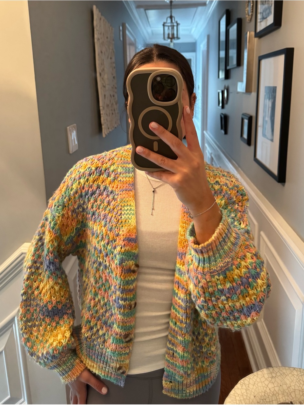 Colorful Oversized Sweater